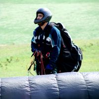 Ciprian Bina flying